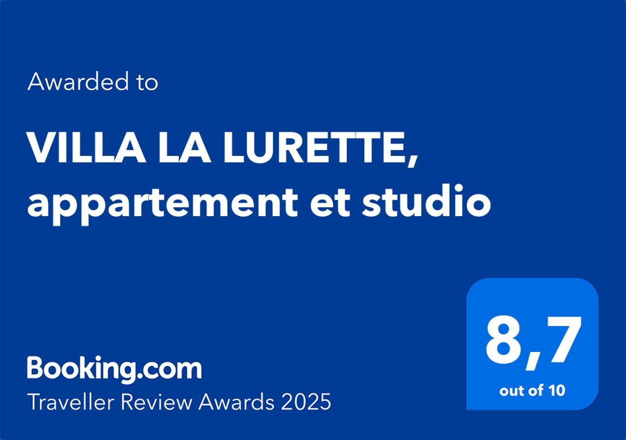 Villa La Lurette, Appartement Et Studio Saint-Etienne-les-Orgues Экстерьер фото